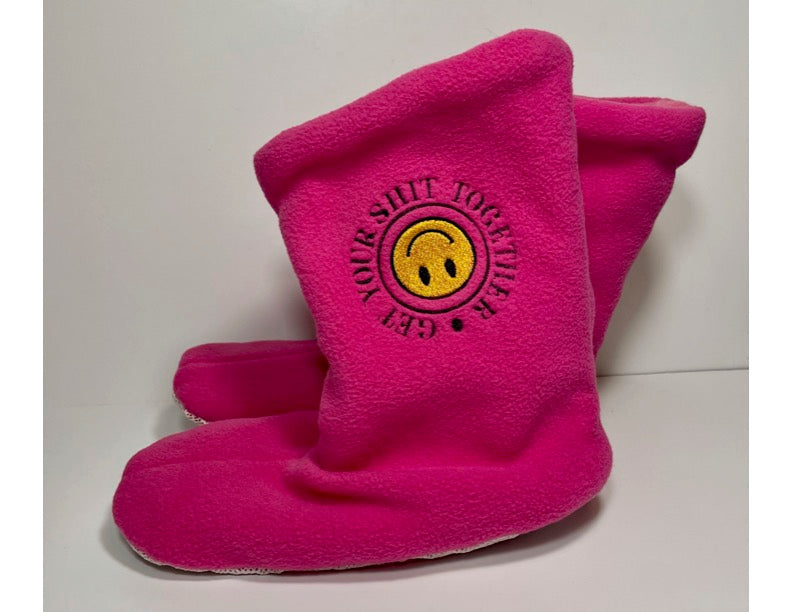 Custom Embroidered Booties