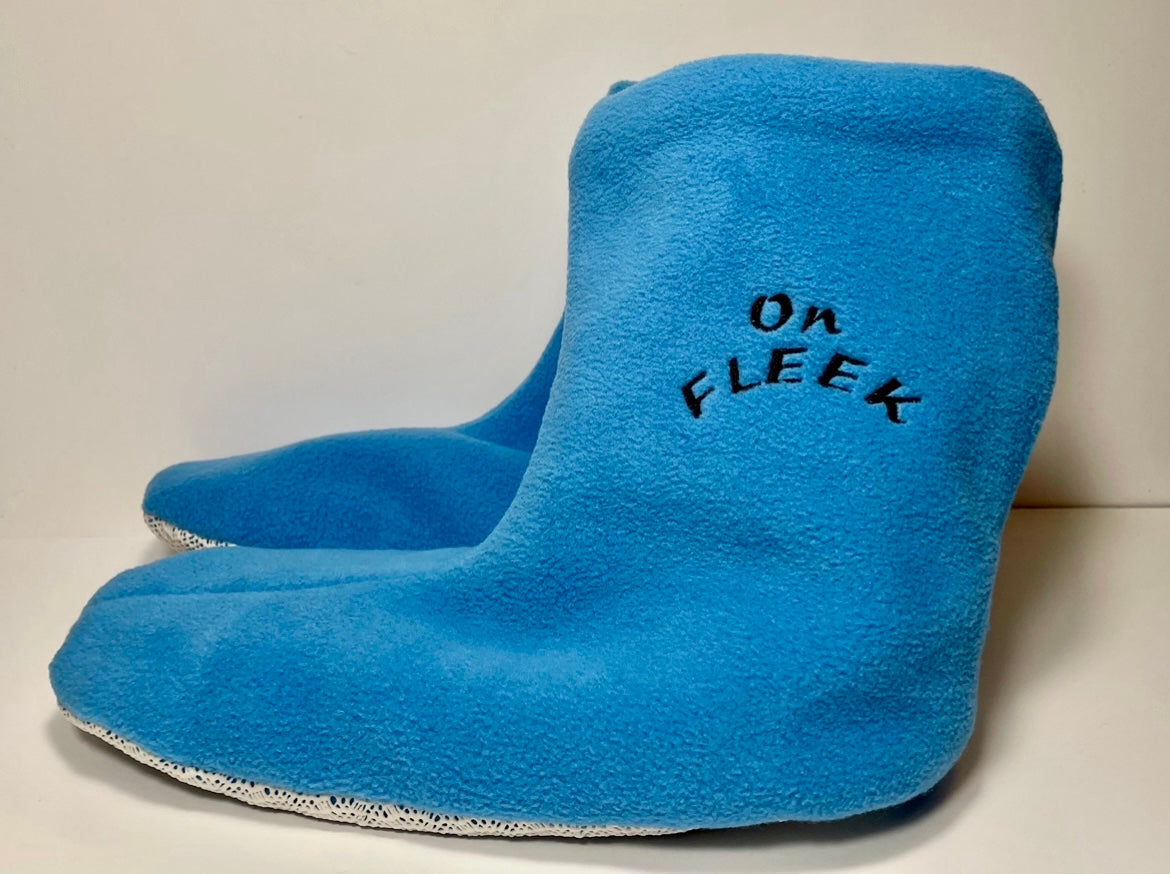 Custom Embroidered Booties