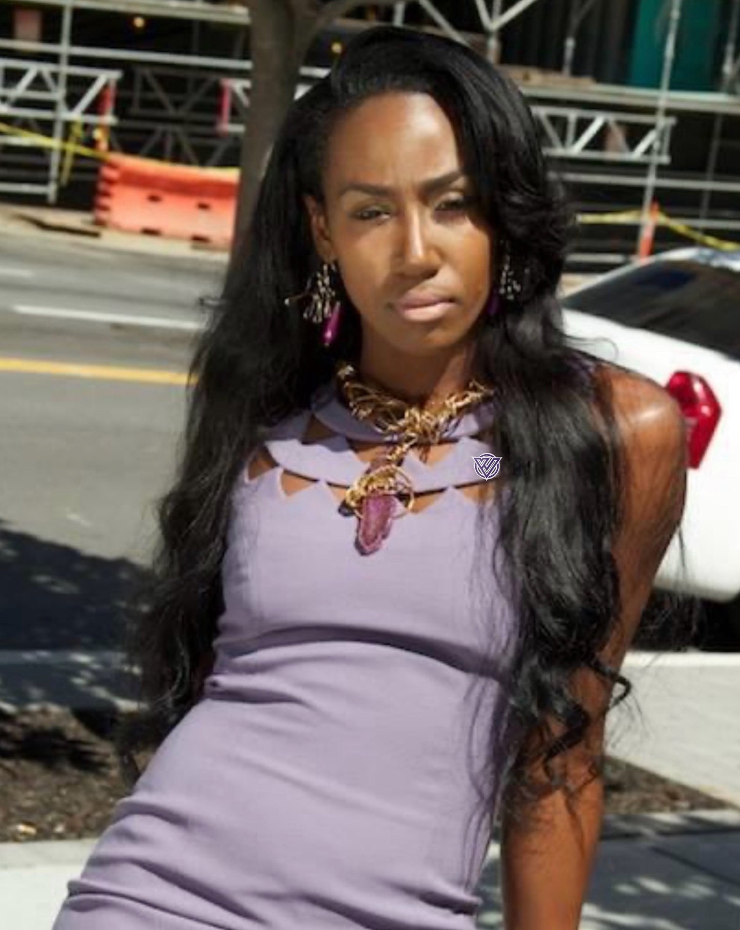 WIRED WRAPPED NECKLACE