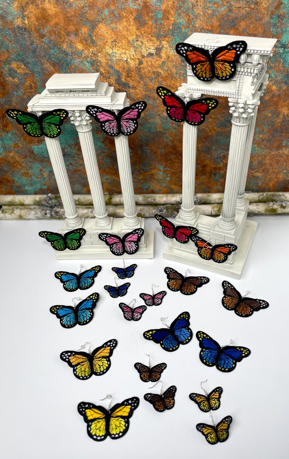 CUSTOM EMBROIDERED EARRINGS