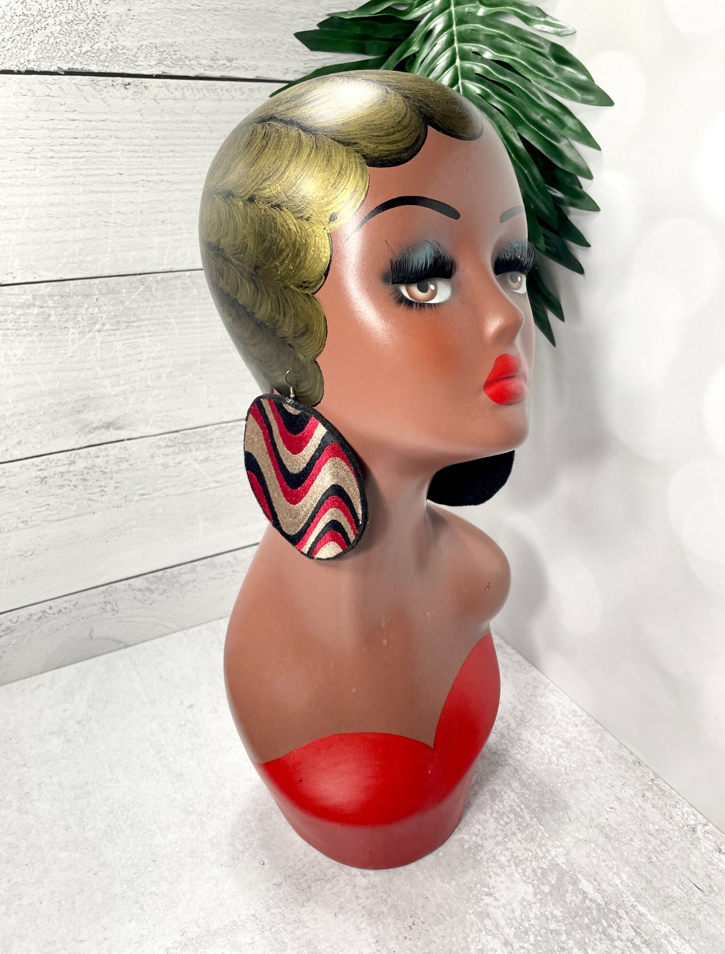 CUSTOM EMBROIDERED EARRINGS