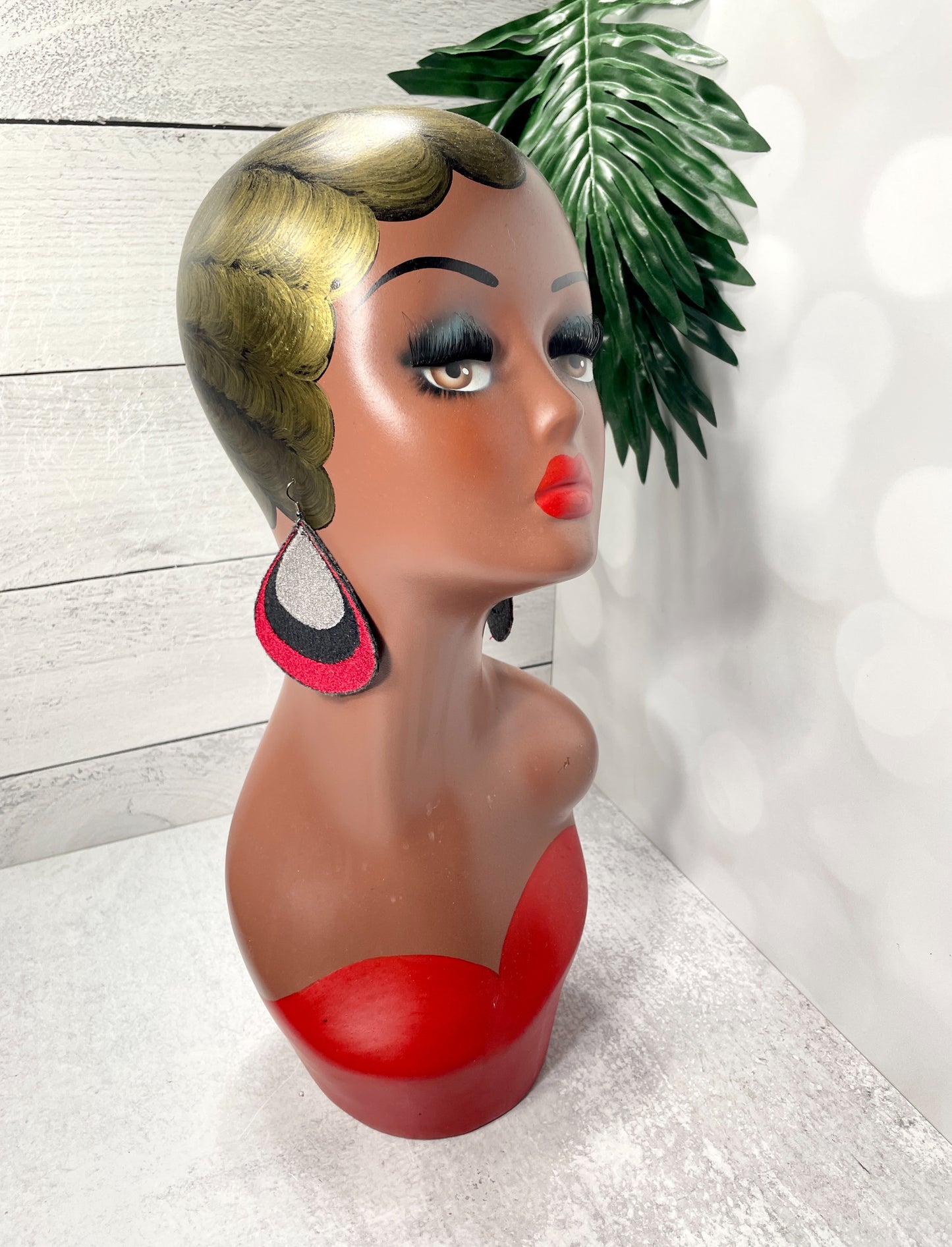 CUSTOM EMBROIDERED EARRINGS