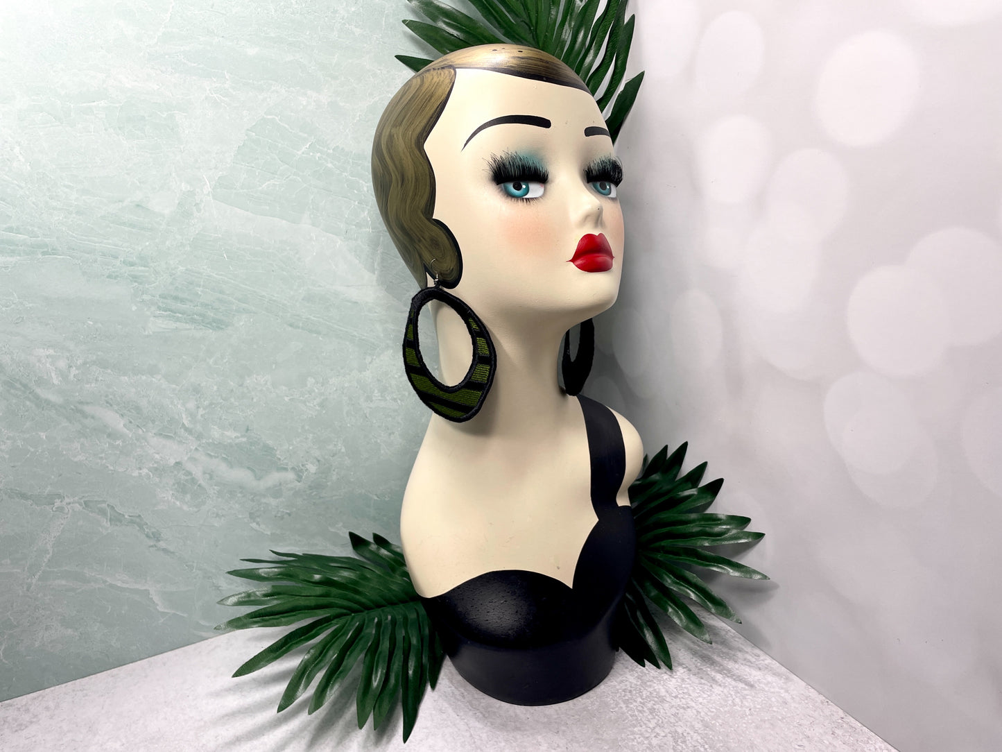 CUSTOM EMBROIDERED EARRINGS