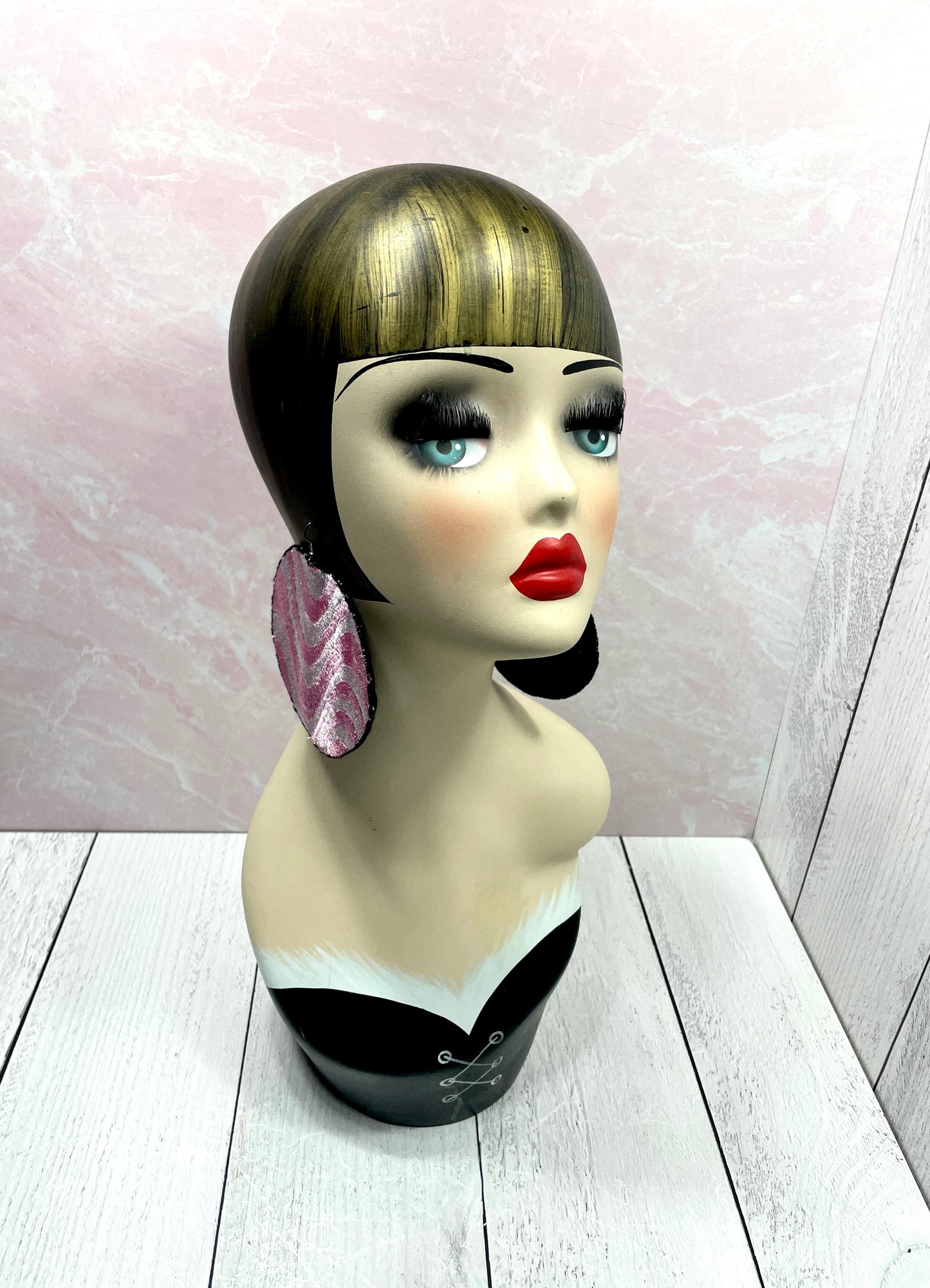 CUSTOM EMBROIDERED EARRINGS