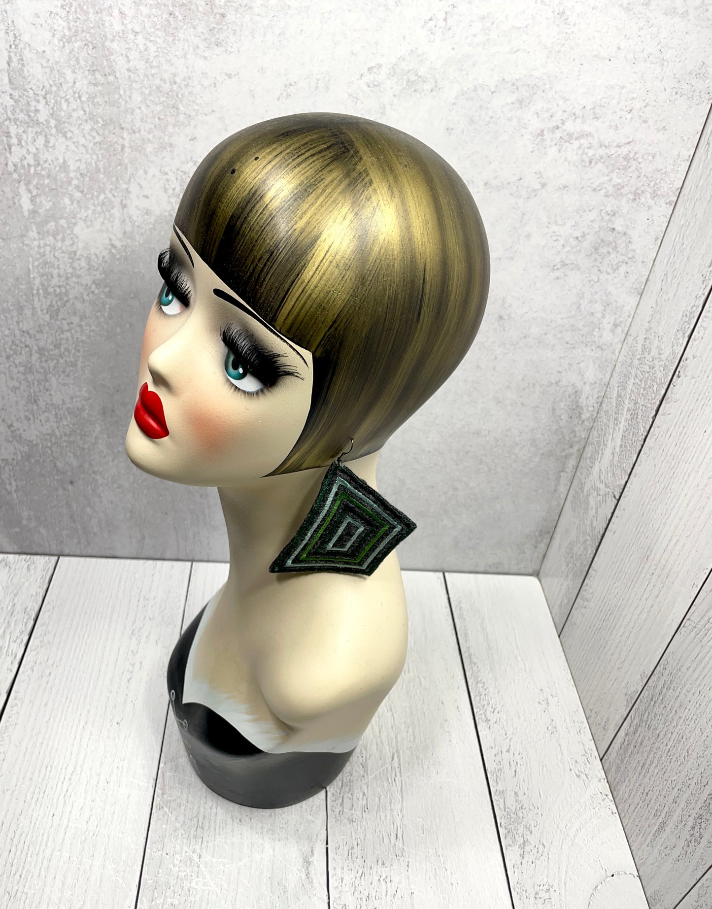 CUSTOM EMBROIDERED EARRINGS