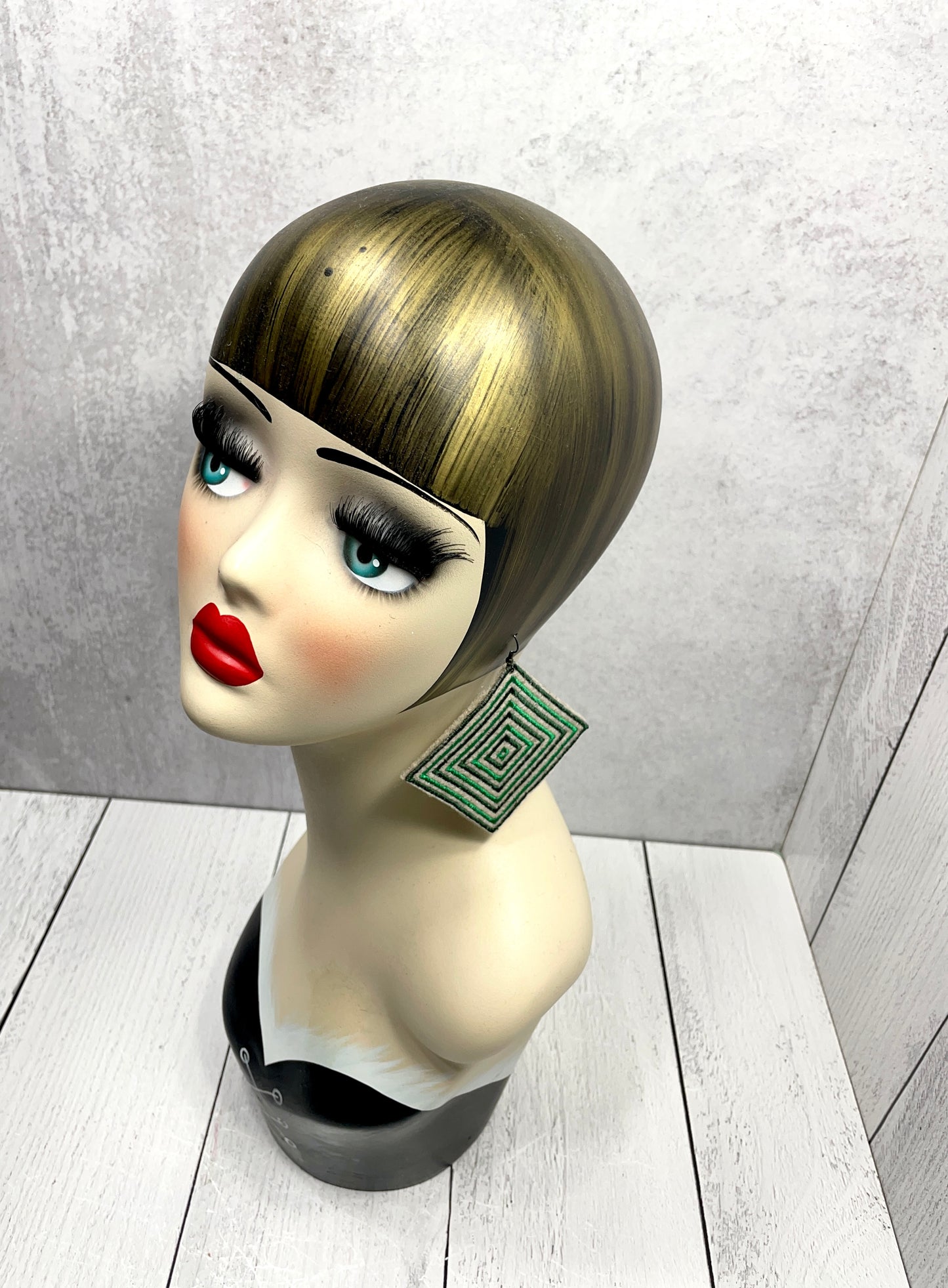 CUSTOM EMBROIDERED EARRINGS