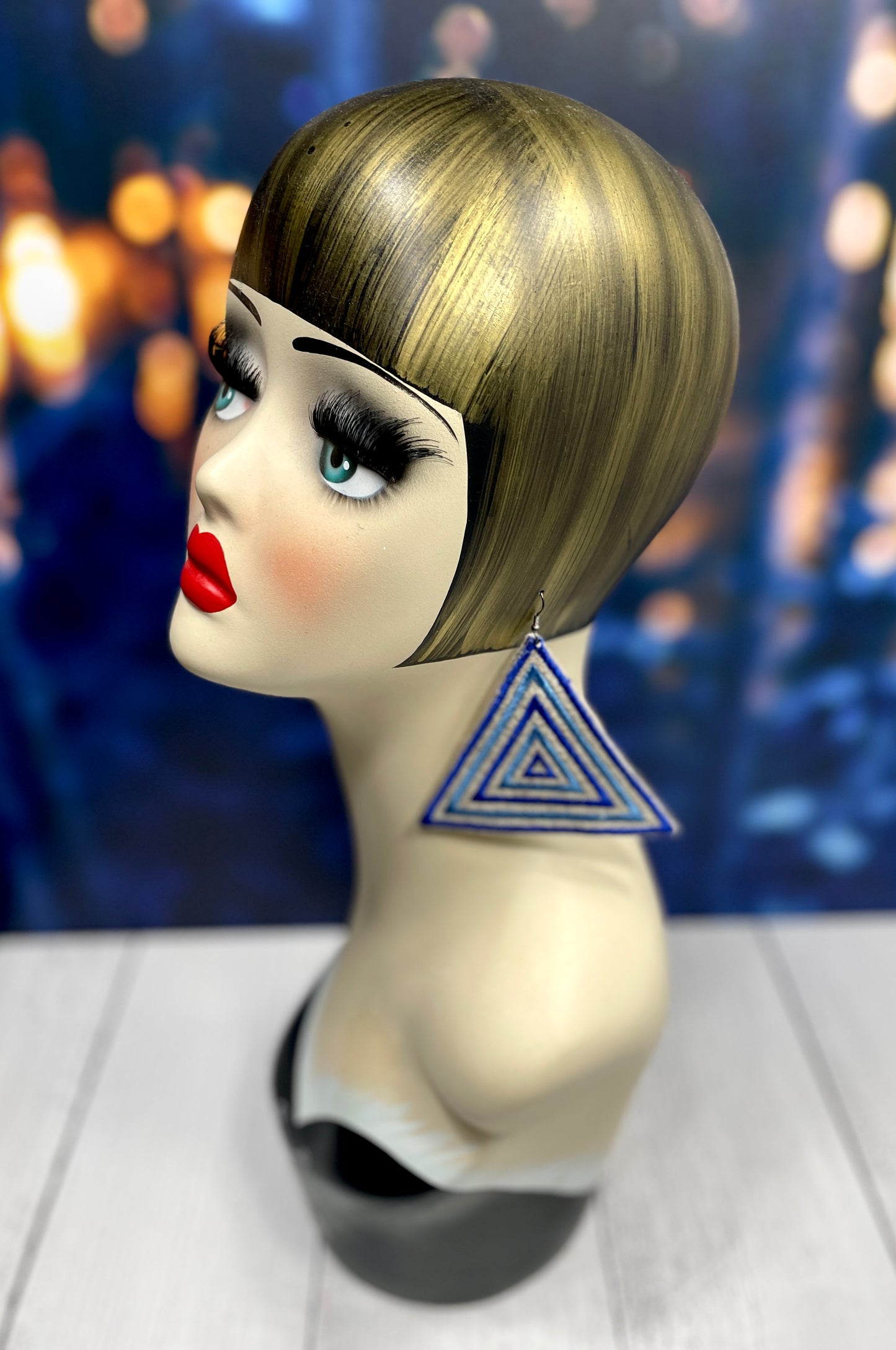 CUSTOM EMBROIDERED EARRINGS