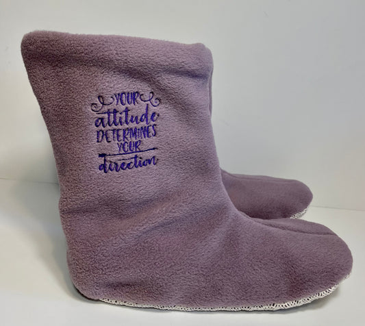 Custom Embroidered Booties