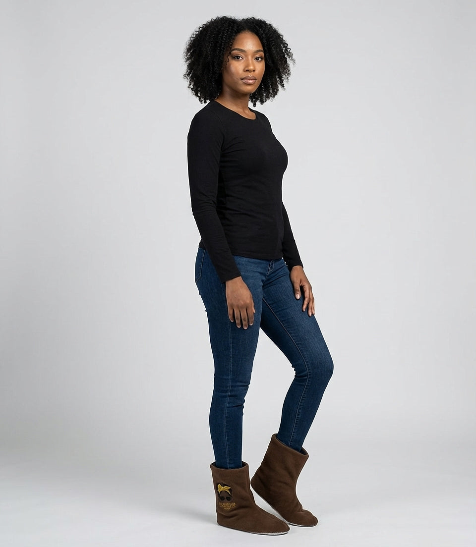 Custom Embroidered Booties