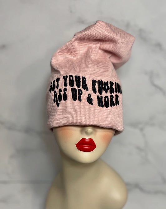 CUSTOM EMBROIDERED BEANIES