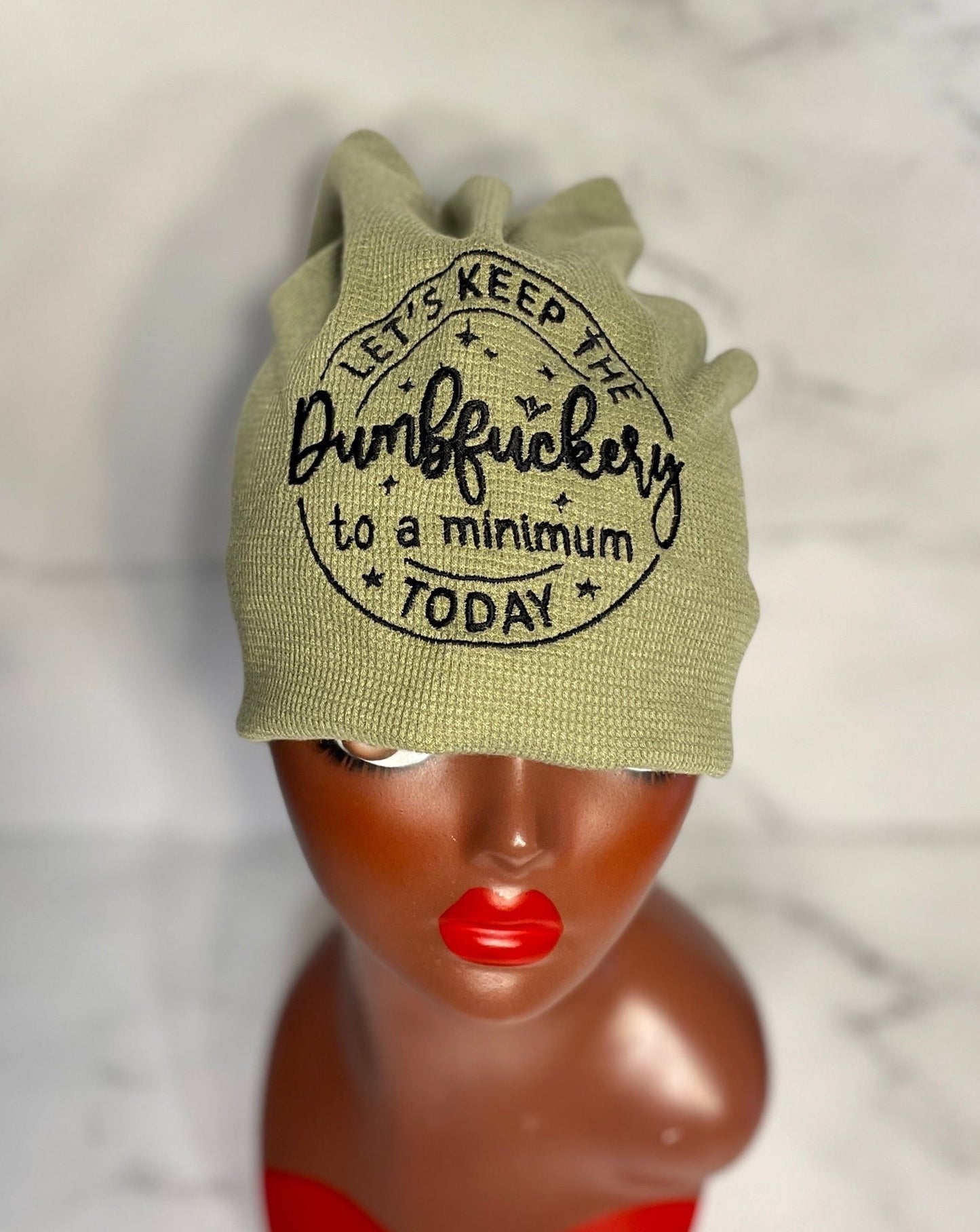 CUSTOM EMBROIDERED BEANIES