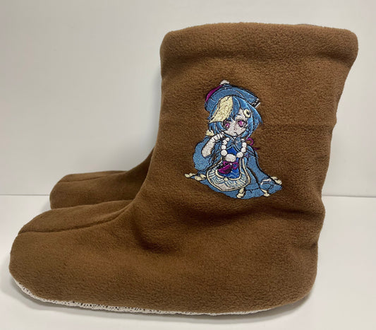 Custom Embroidered Booties