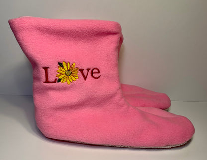 Custom Embroidered Booties