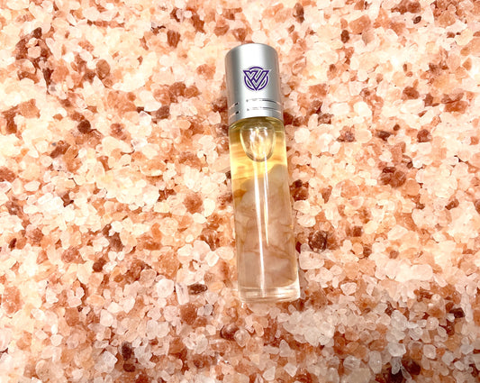 Essential Oil Roller Bottles With Mini Crystals