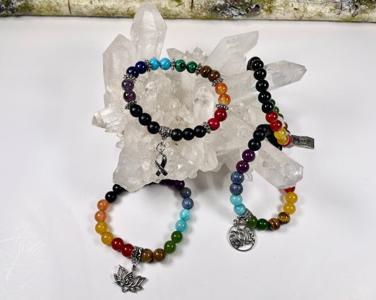 Natural Gemstone Bracelet