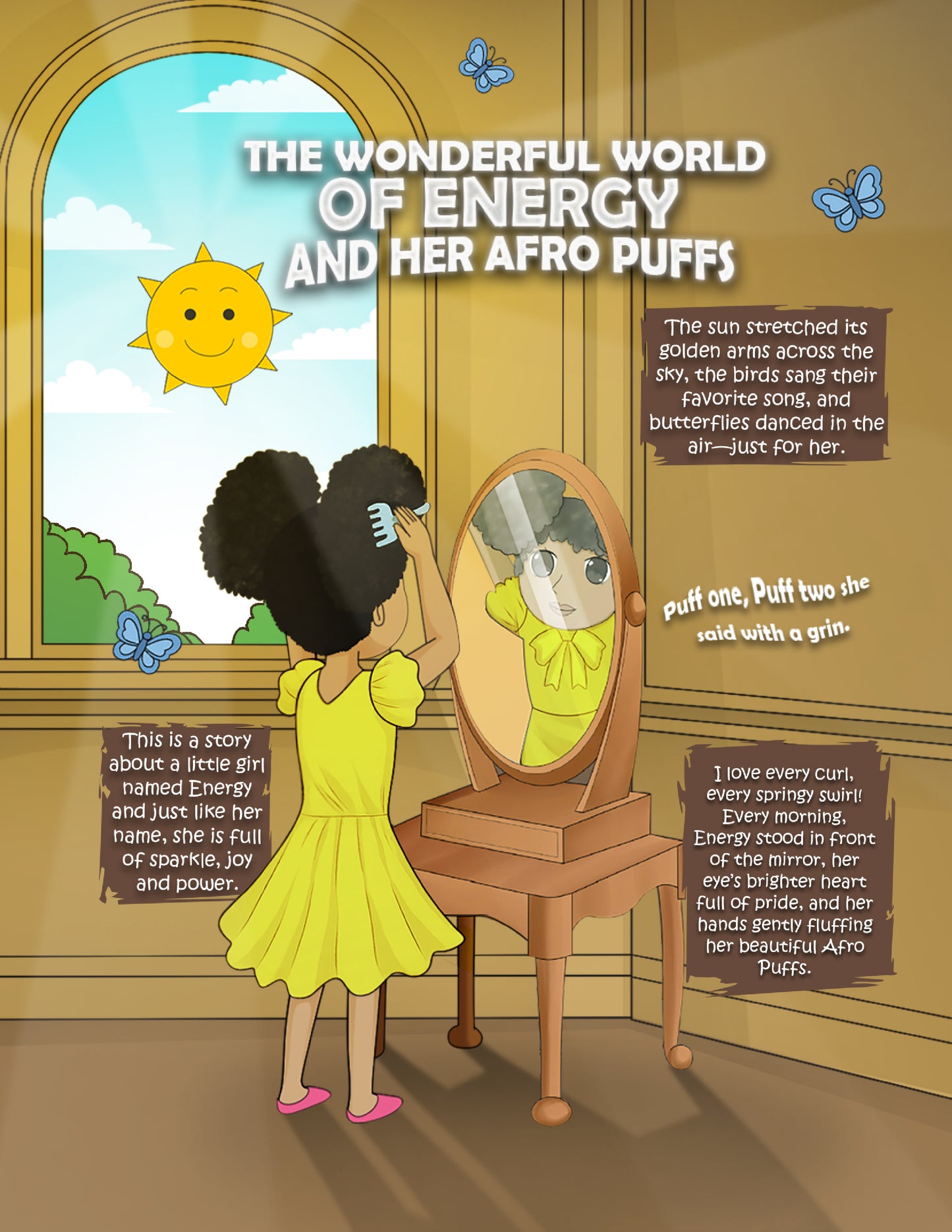 The Wonderful World of Energy and Her Afro Puffs: A Story of Confidence, Joy, and Loving Yourself