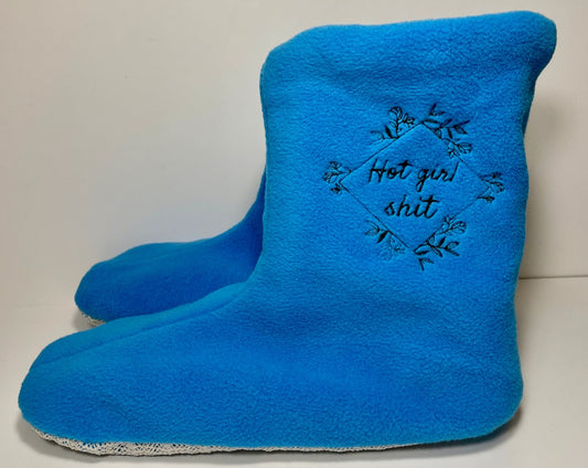 Custom Embroidered Booties