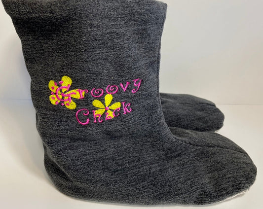 Custom Embroidered Booties