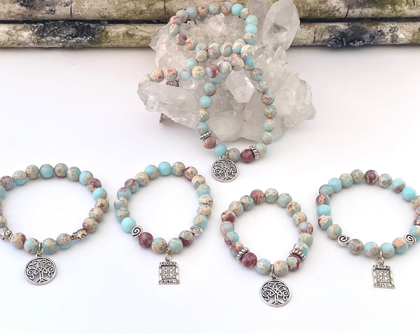 Natural Gemstone Bracelet